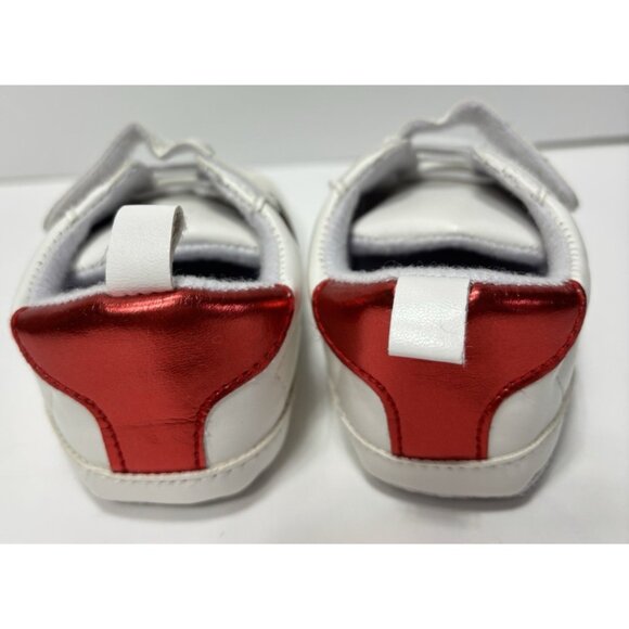 Baby Shoes Soft Sneaker Unisex Non-Slip Sole Infant First Walkers Size 3 GUC - Picture 5 of 10